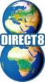 Ancien logo de Direct 8 du 31 mars 2005 au 16 décembre 2006.