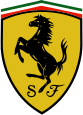 Logo de la Scuderia Ferrari.