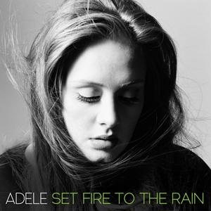 «Set Fire to the Rain» սինգլի շապիկը (Ադել, 2011)