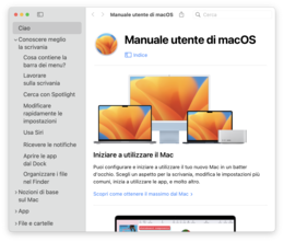 Visore Aiuto su macOS Ventura