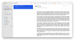 Mail su macOS Big Sur