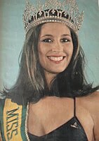 Miss Brasil 1983 Marisa Fully Coelho Minas Gerais