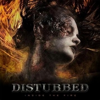 Обложка сингла Disturbed «Inside the Fire» (2008)