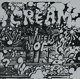 Обложка альбома Cream «Wheels of Fire» (1968)