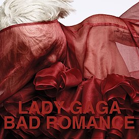 Обложка сингла Леди Гаги «Bad Romance» (2009)