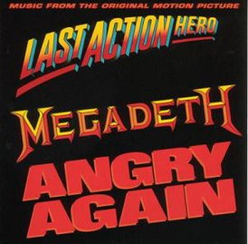 Обложка сингла Megadeth «Angry Again» (1993)