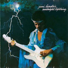 Обложка альбома Jimi Hendrix «Midnight Lightning» (1975)